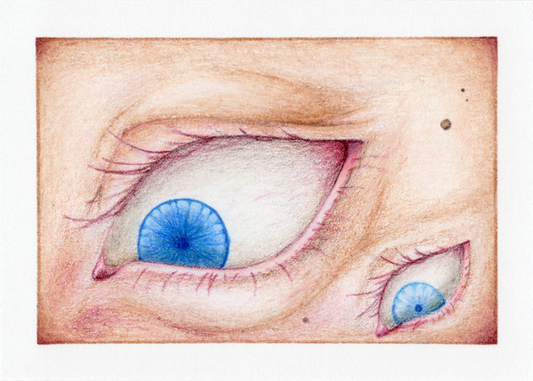 Small Fine Art Print "She's Not Watching" 5" X 7"