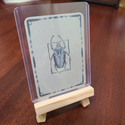 Limited Edition Art Card Print Bug Series #1