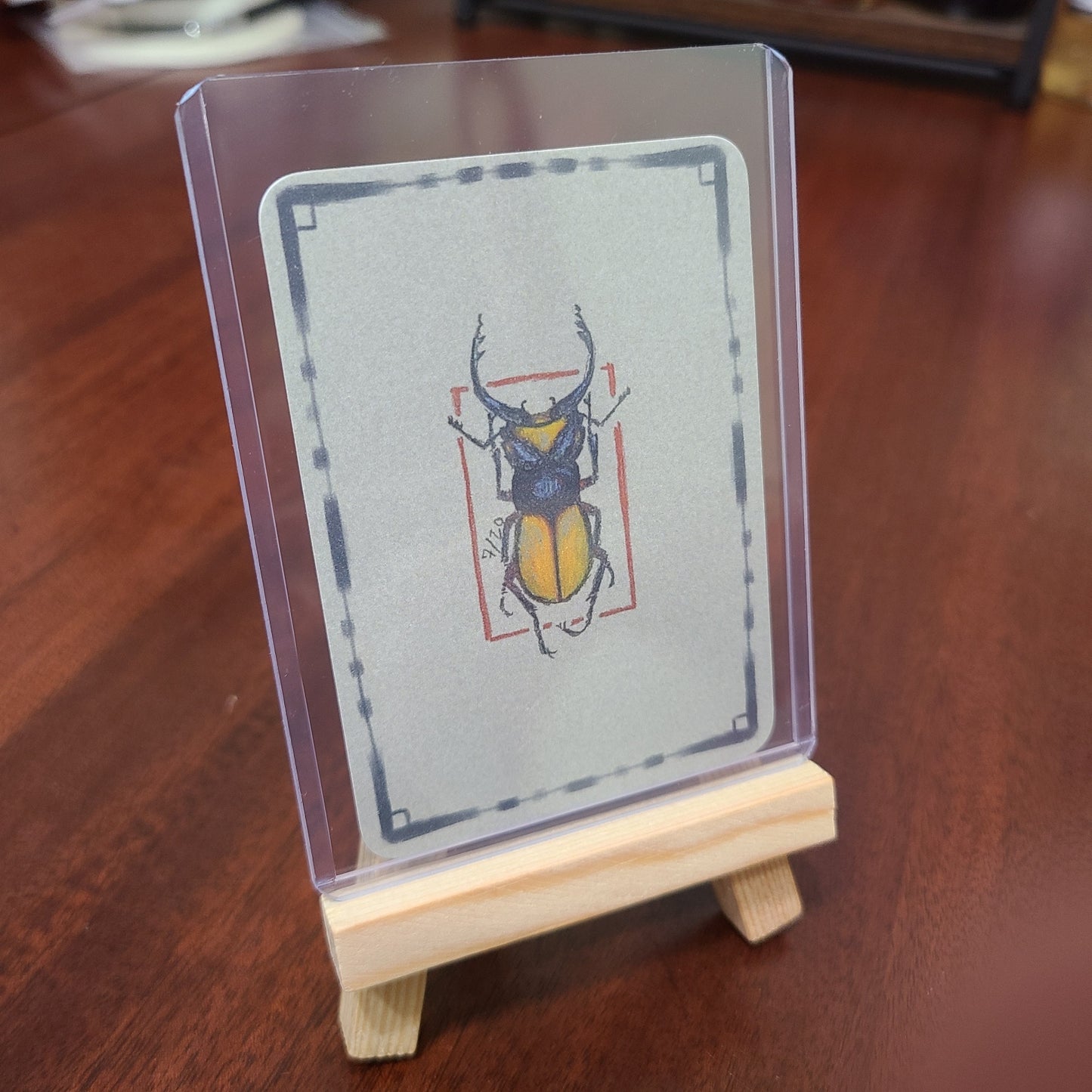 Limited Edition Art Card Print Bug Series #1