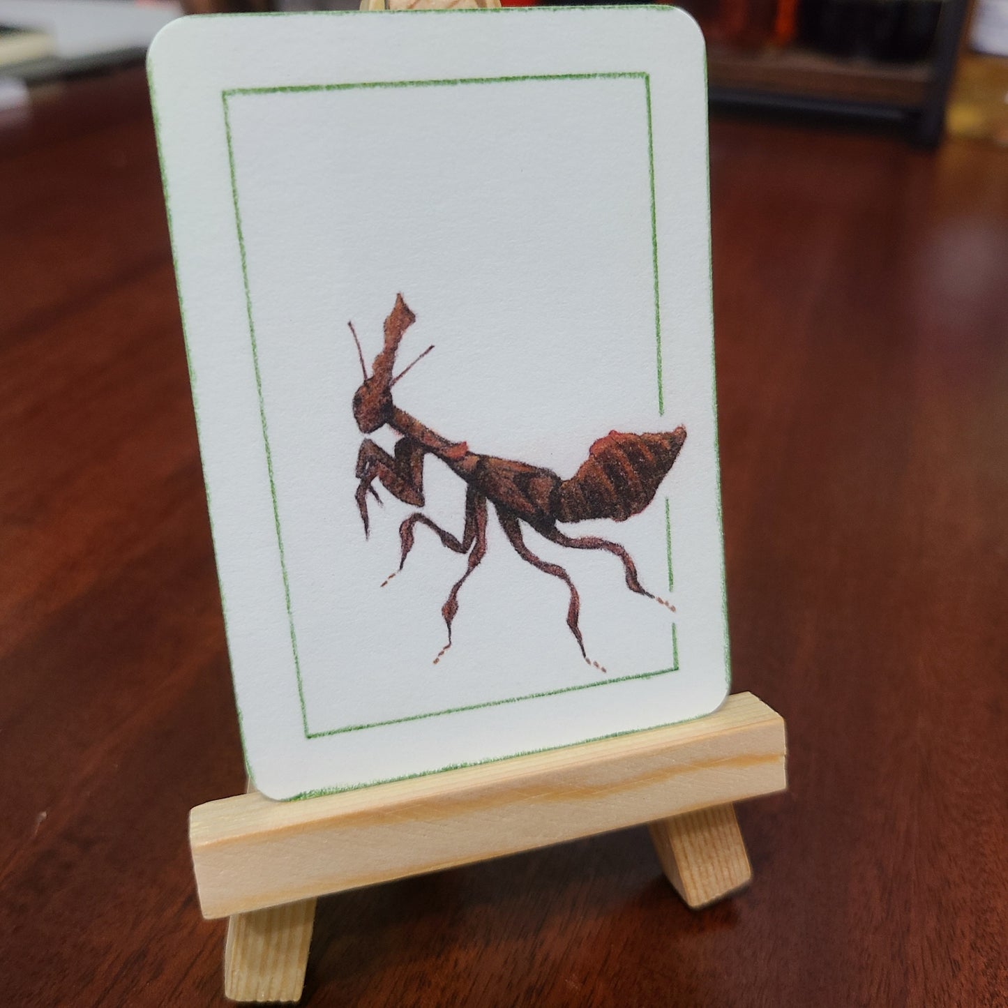 Limited Edition Art Card Print Mantis Series