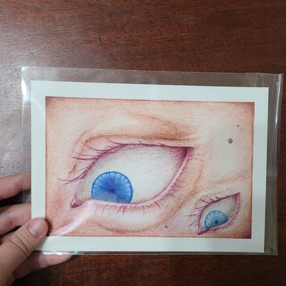 Small Fine Art Print "She's Not Watching" 5" X 7"