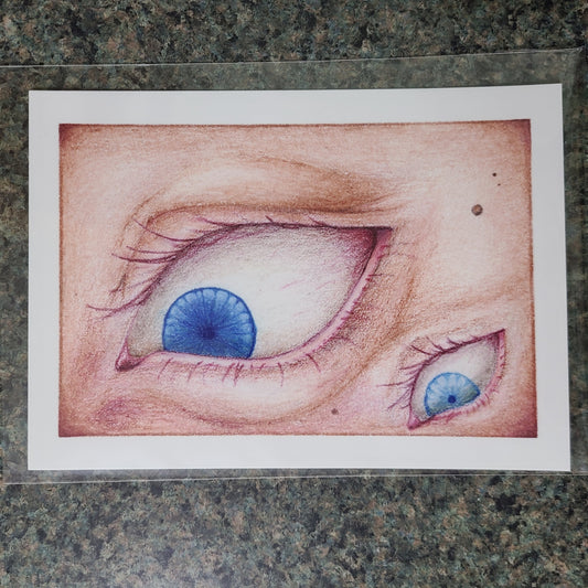 Small Fine Art Print "She's Not Watching" 5" X 7"