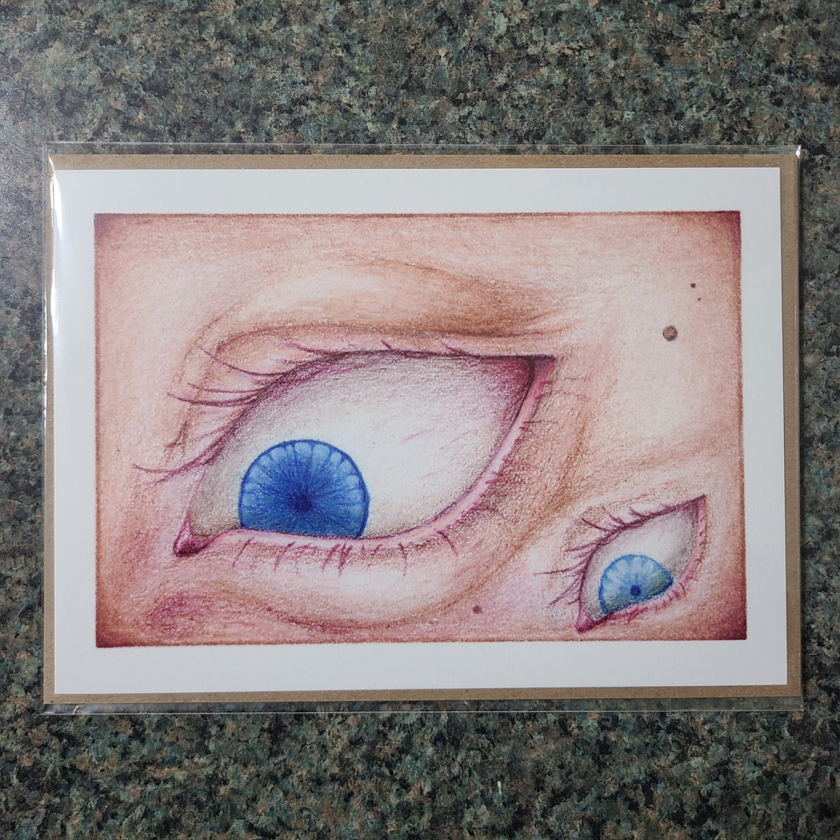 Small Fine Art Print "She's Not Watching" 5" X 7"